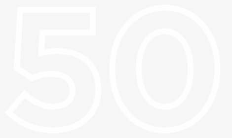 Super Bowl 50 Png - 50 White, Transparent Png, Free Download