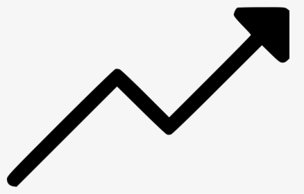 Trending Up Arrow Up Increase - Arrow Going Up Transparent, HD Png Download, Free Download