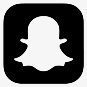 Alma Icono Snapchat Png - Snapchat Logo Black Png, Transparent Png, Free Download