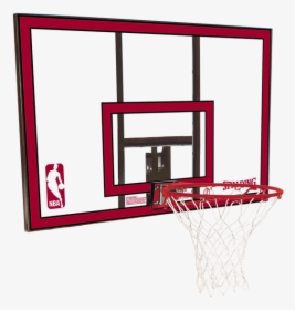Spalding 44 Inch Wall Mount Basketball Hoop - Backboard, HD Png Download, Free Download