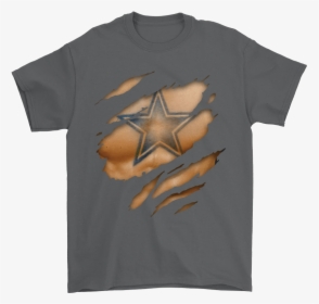 Nfl Football Logo 3d Art Chest Dallas Cowboys Tattoo - Keith Urban Shirt, HD Png Download, Free Download