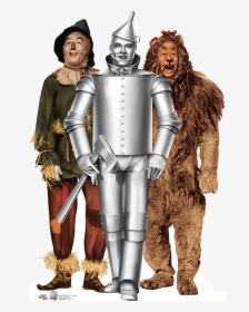 Wizard Of Oz Lion Tin Man Scarecrow, HD Png Download, Free Download