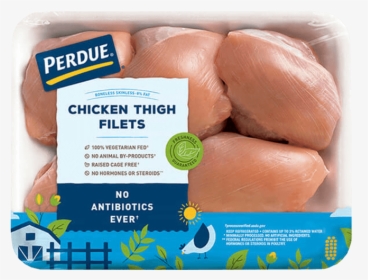 Perdue® Fresh Boneless Skinless Chicken Thighs - Perdue Chicken Breast Tenderloins, HD Png Download, Free Download
