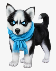 Husky Clipart Cute - Cachorro Clipart, HD Png Download, Free Download