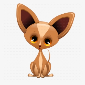 Transparent Cartoon Puppy Clipart - Transparent Cartoon Chihuahua Png, Png Download, Free Download