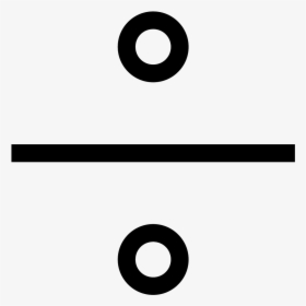 Dividing Line Png - Divided By Symbol Free, Transparent Png, Free Download
