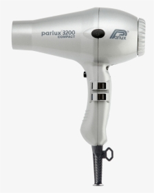 Silver - Parlux Hair Dryer Compact, HD Png Download, Free Download
