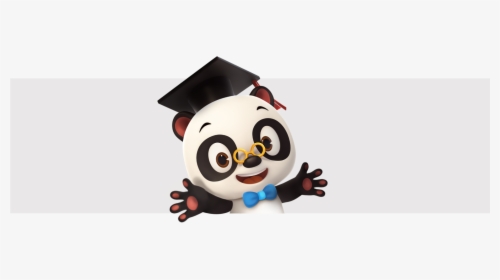 Dr Panda Character , Png Download - Cartoon, Transparent Png, Free Download