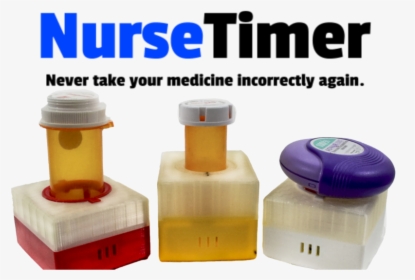 Medicine Bottle Png , Png Download - Nurse Timer, Transparent Png, Free Download