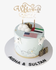 Welcome Back Cake Usa To Uae, HD Png Download, Free Download