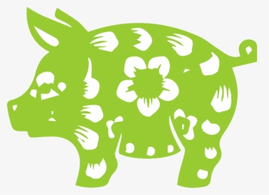 Chinese Pig Zodiac Art, HD Png Download, Free Download
