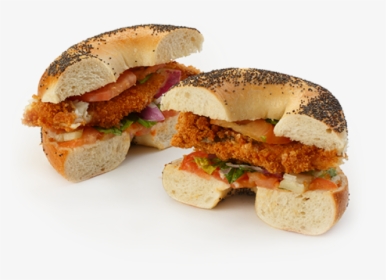 Fried Fish Sandwich - Fast Food, HD Png Download, Free Download