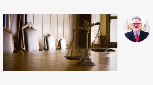 Law Scale On Top Of The Table Inside Court Office - Top Lawyer's Offices Inside, HD Png Download, Free Download