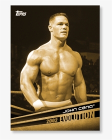 2018 Topps Wwe John Cena Evolution Poster Gold Ed - Wwe, HD Png Download, Free Download