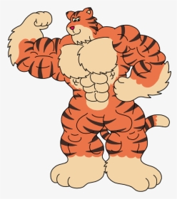 Tiger Guy - Cartoon, HD Png Download, Free Download