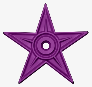 Purple Barnstar Hires - Barnstar, HD Png Download, Free Download