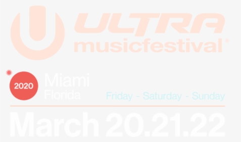 Ultra Music Festival - Graphics, HD Png Download, Free Download