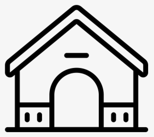 Dog House Icon - White Houses Transparent, HD Png Download, Free Download