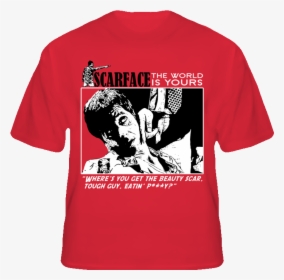 Scarface Tony Montana Gangster Movie Cuban T Shirt - Matip Kit Number, HD Png Download, Free Download
