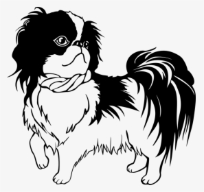 Shih Tzu Black And White Clipart, HD Png Download, Free Download