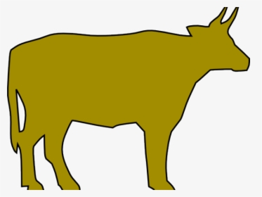 Transparent Cow Silhouette Png - Cattle, Png Download, Free Download
