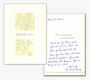 Thank You - Handwriting, HD Png Download, Free Download