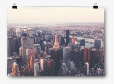 Birds Eye View New York City Skyline - Wordpress Drone Photography Theme, HD Png Download, Free Download