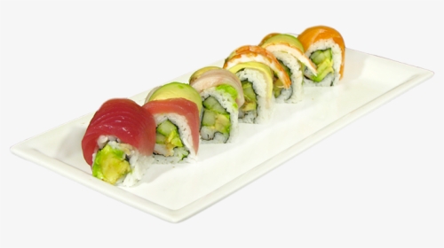 Rainbow Roll - California Roll, HD Png Download, Free Download