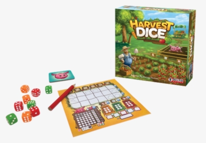 Harvest Dice Is Veggie Dice Rolling Fun With Pig Powers"   - Harvest Dice, HD Png Download, Free Download