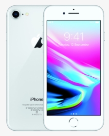 Iphone 8 Silver Png, Transparent Png, Free Download