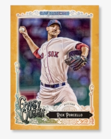 Rick Porcello 2017 Gypsy Queen Baseball Base Cards - Pitcher, HD Png Download, Free Download