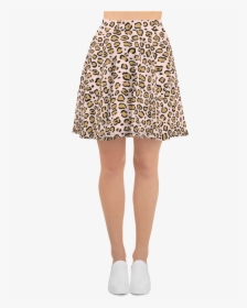 Skater Skirt Front Template Skater Skirt Back Template - Skirt, HD Png Download, Free Download
