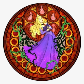 Kingdom Hearts 1 Stained Glass, HD Png Download, Free Download