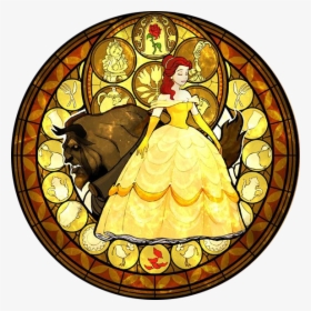 Beauty And The Beast Circle, HD Png Download, Free Download