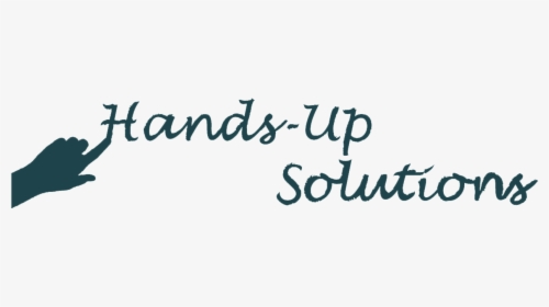 Hands-up Solutions Banner - Calligraphy, HD Png Download, Free Download