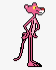 Pink Panther Pixel Art, HD Png Download, Free Download