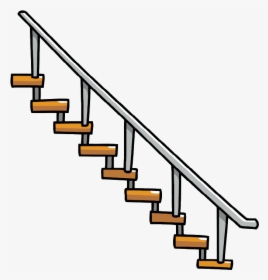 Transparent Hang Clipart - Transparent Background Stairs Clipart, HD Png Download, Free Download