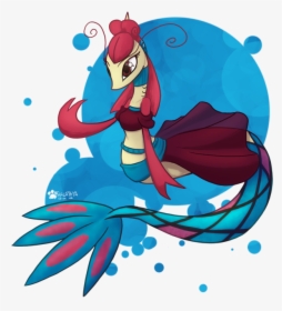 Milotic Anthro - Omorfi - Cartoon, HD Png Download, Free Download