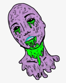 Thumb Image - Grime Art Zombie Png, Transparent Png, Free Download