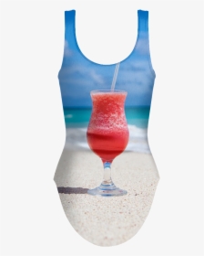 Tropical Drink Swimsuit - Need Vitamin Sea Quotes, HD Png Download, Free Download