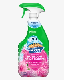 Scrubbing Bubbles Bathroom Cleaner Spray, HD Png Download, Free Download