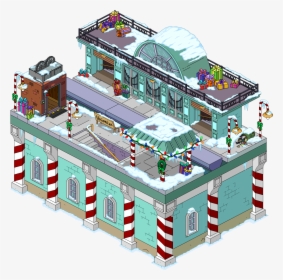 North Pole Station Flipped Snow Menu - Lego, HD Png Download, Free Download