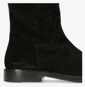 Boots Sally 65 Kid Suede Black New Hrs Thick - Work Boots, HD Png Download, Free Download