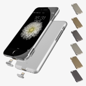 Transparent Iphone 6 Gold Png - Power Bank Iphone 6s, Png Download, Free Download