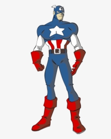 Ultimate Captain America Cartoon, HD Png Download, Free Download