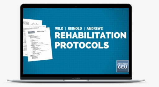 Reinold Wilk Andrews Rehabilitation Protocols - Led-backlit Lcd Display, HD Png Download, Free Download