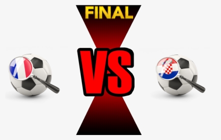 Fifa World Cup 2018 Final Match France Vs Croatia Png, Transparent Png, Free Download
