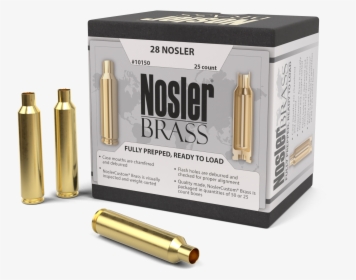 28 Nosler Brass, HD Png Download, Free Download