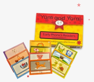 Yum And Yam Early Phonics Readers - Paper, HD Png Download, Free Download