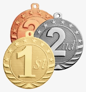 #medals #golden #silver #bronze #1st #2nd #3rd #freetoedit - Silver & Gold Medal, HD Png Download, Free Download